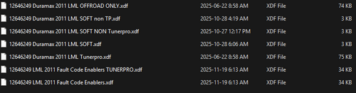 2011-2016 Duramax LML XDF