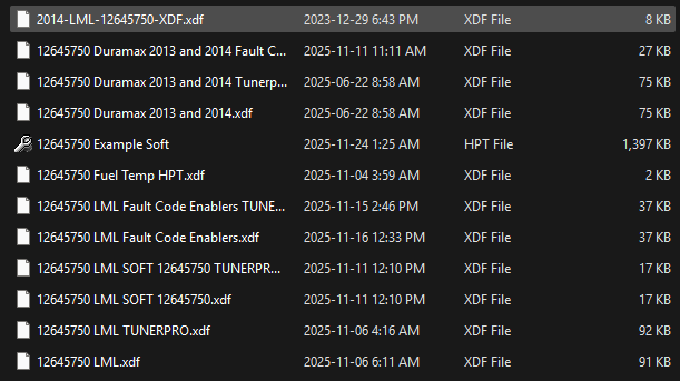 2011-2016 Duramax LML XDF